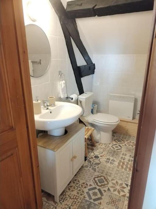 Domaine Des Cerisiers Appartement Berville-sur-Mer Buitenkant foto