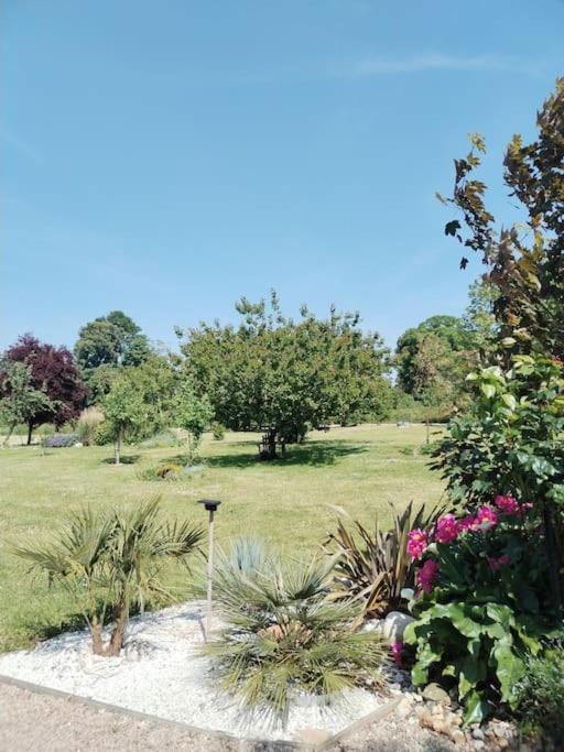 Domaine Des Cerisiers Appartement Berville-sur-Mer Buitenkant foto