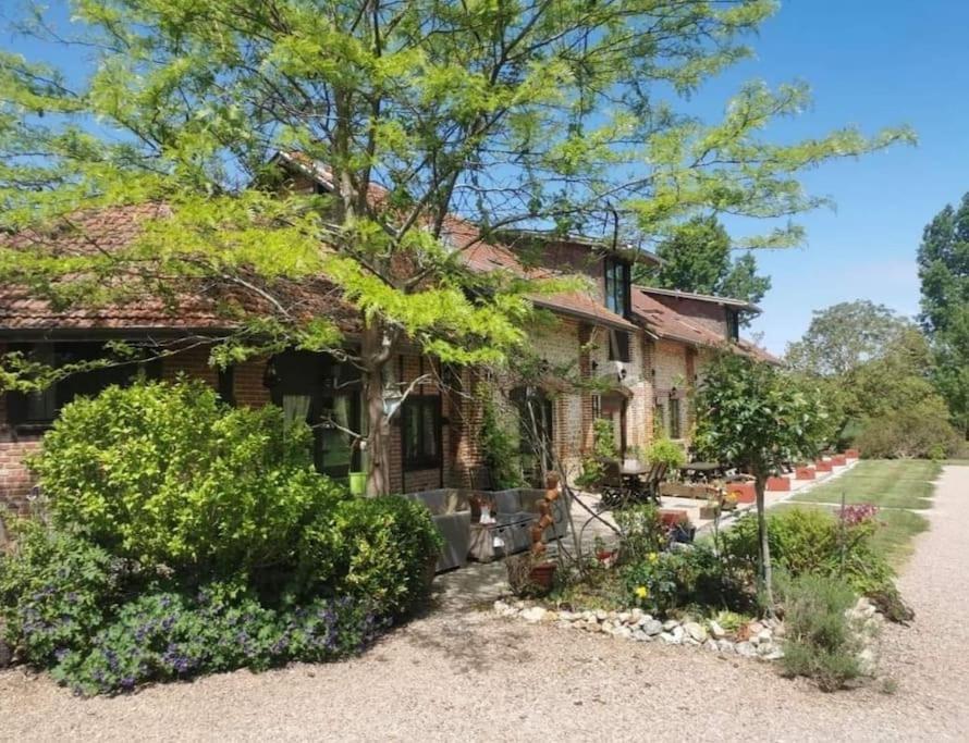 Domaine Des Cerisiers Appartement Berville-sur-Mer Buitenkant foto
